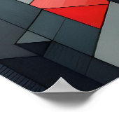Krimson Gridscape Poster (Hoek)