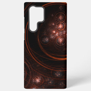 Krimson Sterrenlicht Omringt Abstracte Kosmische K Samsung Galaxy Hoesje