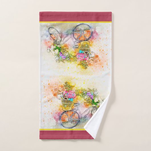 Kringloop- en badhanddoekset voor bloemen bad handdoek (Handdoek)