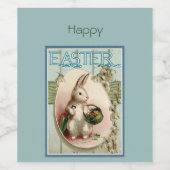 kringloopster wijn etiket (Enkel label)