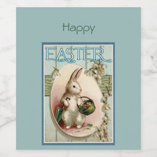 kringloopster wijn etiket (Enkel label)