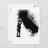 Kris Alan Tagger Briefkaart (Voorkant / Achterkant)