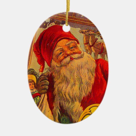 Kris Kringle aka Sinterklaas Ornament (Voorkant)