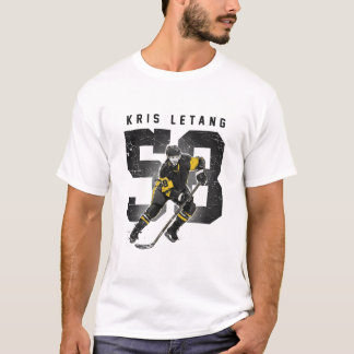 Kris Letang Nummer Retro T-shirt