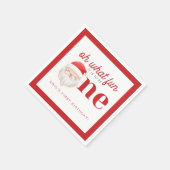 KRIS Oh wat leuk om een 1e verjaardag uitnodiging  Servet (Hoek)