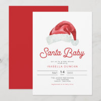 KRIS Schattige en modern Santa Baby shower
