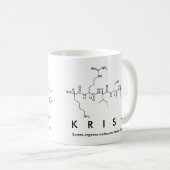 Krish peptide nom mug (Devant droit)