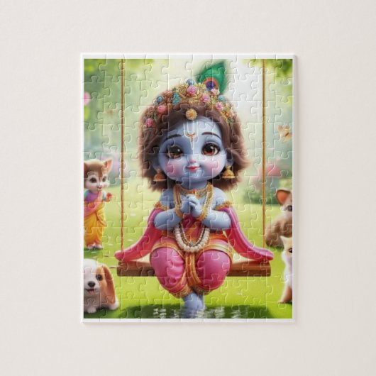 Krishana Puzzle (Vertical)