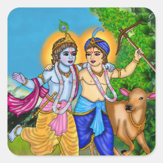 Krishna Balram Stickers