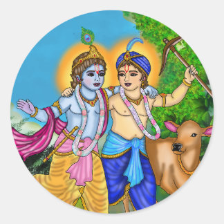 Krishna Balram Stickers