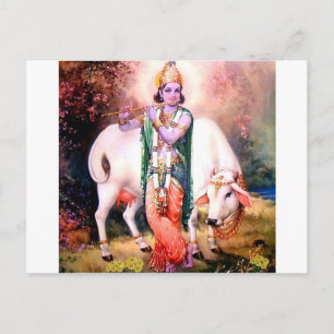 krishna briefkaart