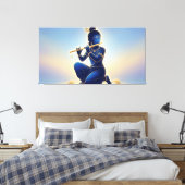 Krishna Canvas Afdruk (Insitu (Slaapkamer))