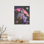 Krishna Chandra print (Keuken)