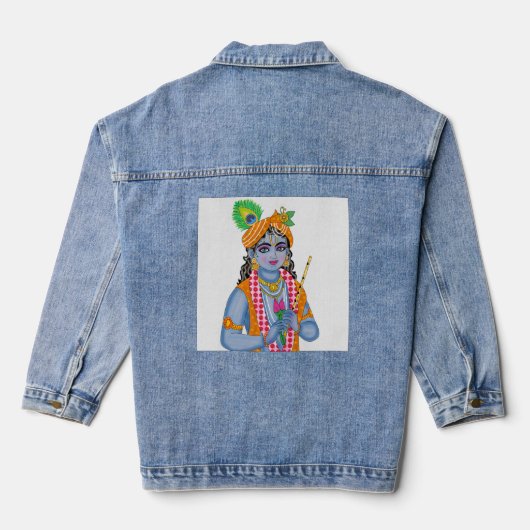 Krishna denim jacket (Achterkant)