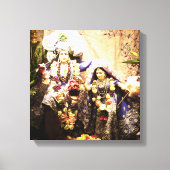 Krishna en Radha Canvas Afdruk (Voorkant)