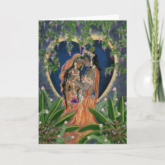 Krishna en Radha Kaart