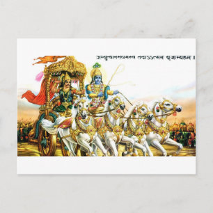 KRISHNA IN MAHABHARAT BRIEFKAART