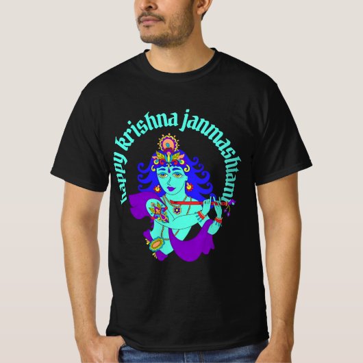 Krishna Janmashtami T-shirt (Voorkant)