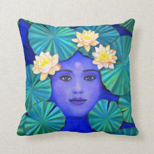 Krishna Lotus Pillow Kussen