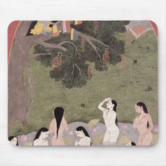 Krishna met de kleren van Kw Girls, Muismat (Voorkant)