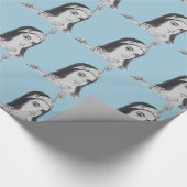 Krishna met Flute Cadeaupapier (Hoek)