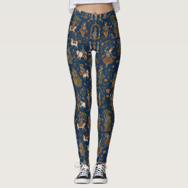 Krishna-patroon Leggings