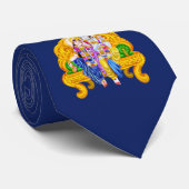 Krishna Radha Vigneshwara Psychedelic Hinduism Stropdas (Opgerold)