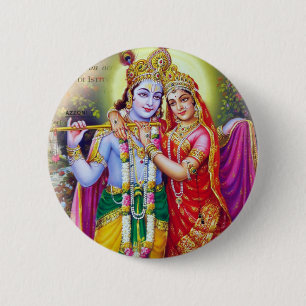 Krishna Ronde Button 5,7 Cm