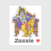 Krishna Sticker (Feuille)