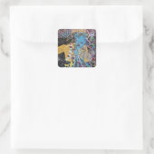 Krishna-Sticker Vierkante Sticker (Tas)