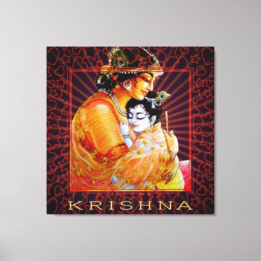 KRISHNA - Toile enveloppée (Recto)