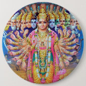 Krishna Vishvarupa Button (Voorkant)