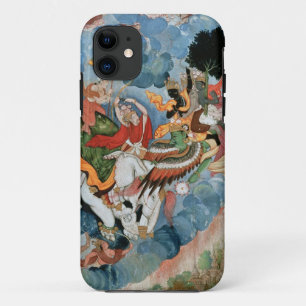 Krishna's strijd met Indra, c.1590 iPhone 11 Hoesje