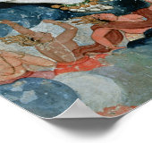 Krishna's strijd met Indra, c.1590 Poster (Hoek)