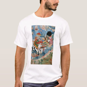 Krishna's strijd met Indra, c.1590 T-shirt