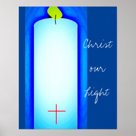 KRIST ONZE LICHT POSTER
