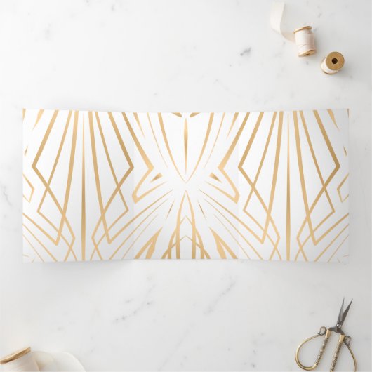 Kristal 7 drieluik wenskaart (Binnen)