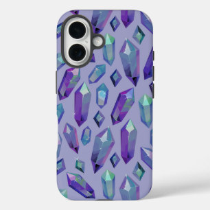 Kristal behuizing iPhone 16 hoesje