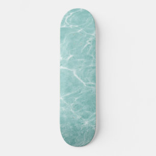 Kristal Clear Soft Turquoise Ocean Dream #2 #wall Skateboard
