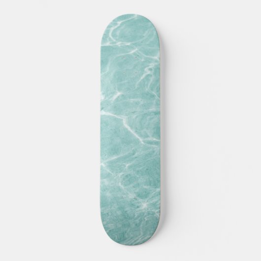 Kristal Clear Soft Turquoise Ocean Dream #2 #wall Skateboard (Voorkant)