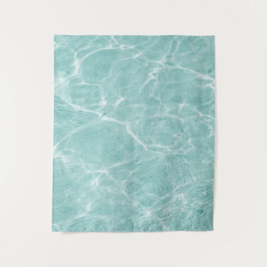 Kristal Clear Soft Turquoise Ocean Dream #2 #wall Wandkleed (Voorkant)