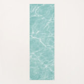 Kristal Clear Soft Turquoise Ocean Dream #2 #wall Yogamat (Voorkant)