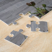 Kristal de Happy Husky Dog Jigzaag Puzzle Legpuzzel (Zijkant)