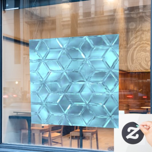 Kristal Diamanten Raamsticker (Cafe Raam)