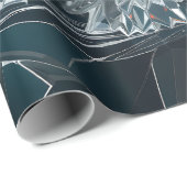 Kristal Kerstboom inpakpapier (Rol Hoek)