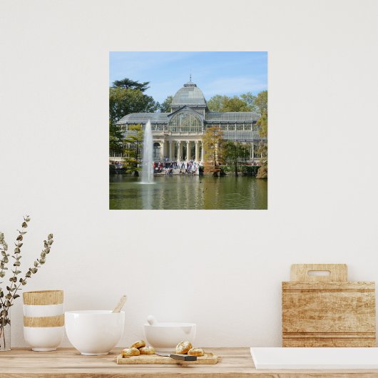 Kristal Palace, Madrid Poster (Keuken)