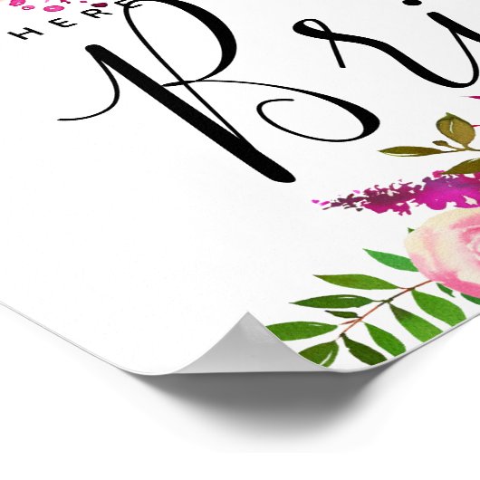 kristal roos hier komt de bril poster (Hoek)