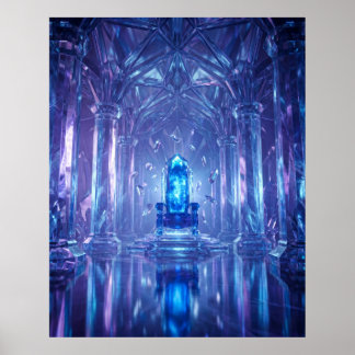 Kristal Troon Kamer Gloed Poster