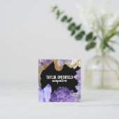 kristal visitekaartje (Staand voorkant)