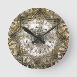 'Kristal' wandklok Ronde Klok